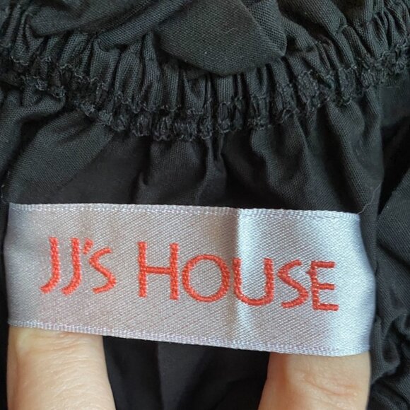 JJ's House Black Ruched Long Sleeved Sweetheart Neckline Mini Party Dress - Picture 9 of 9